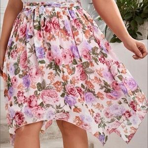 Shein flowy  skirt size 1x